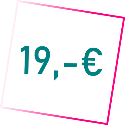 2 Slots pro Woche = je Slot 19,-€